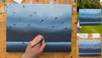 Rainy Window Acrylic Painting Tutorial – Image 5