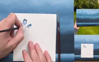 Rainy Window Acrylic Painting Tutorial – Image 4