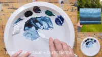 Rainy Window Acrylic Painting Tutorial – Image 2