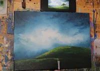 Stormy Landscape Acrylic Painting Tutorial – Image 5
