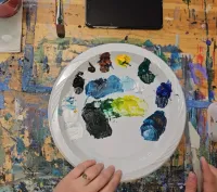 Stormy Landscape Acrylic Painting Tutorial – Image 6