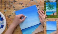 Island Paradise Acrylic Painting Tutorial – Image 4