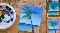 Island Paradise Acrylic Painting Tutorial – Image 6