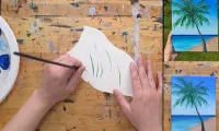 Island Paradise Acrylic Painting Tutorial – Image 5