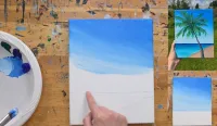 Island Paradise Acrylic Painting Tutorial – Image 2