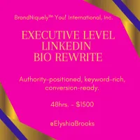 Executive LinkedIn Bio Rewrite – Image 1