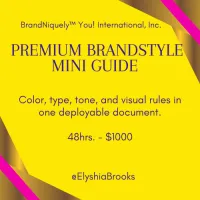Brand Style Mini Guide – Image 1