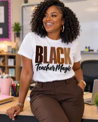 Black Teacher PNG - Black Teacher Magic – Image 2
