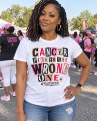 Breast Cancer Survivor PNG - Cancer Picked The Wrong One – Image 2