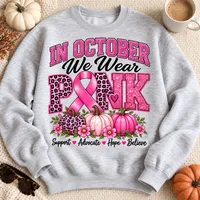 In October We Wear Pink PNG – Image 4