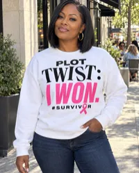 Breast Cancer Survivor PNG - Plot Twist I Won – Image 1