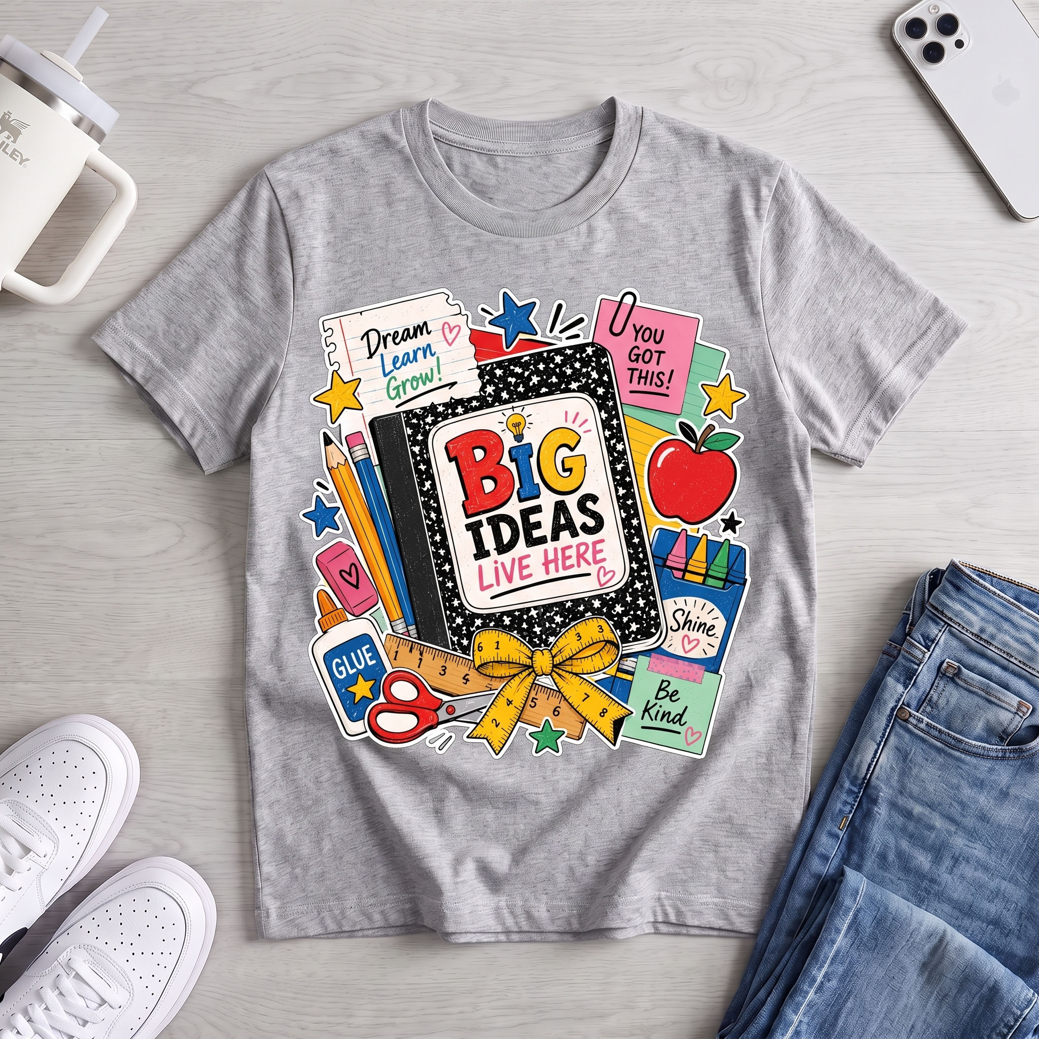 School PNG - School Supplies Design – Image 2