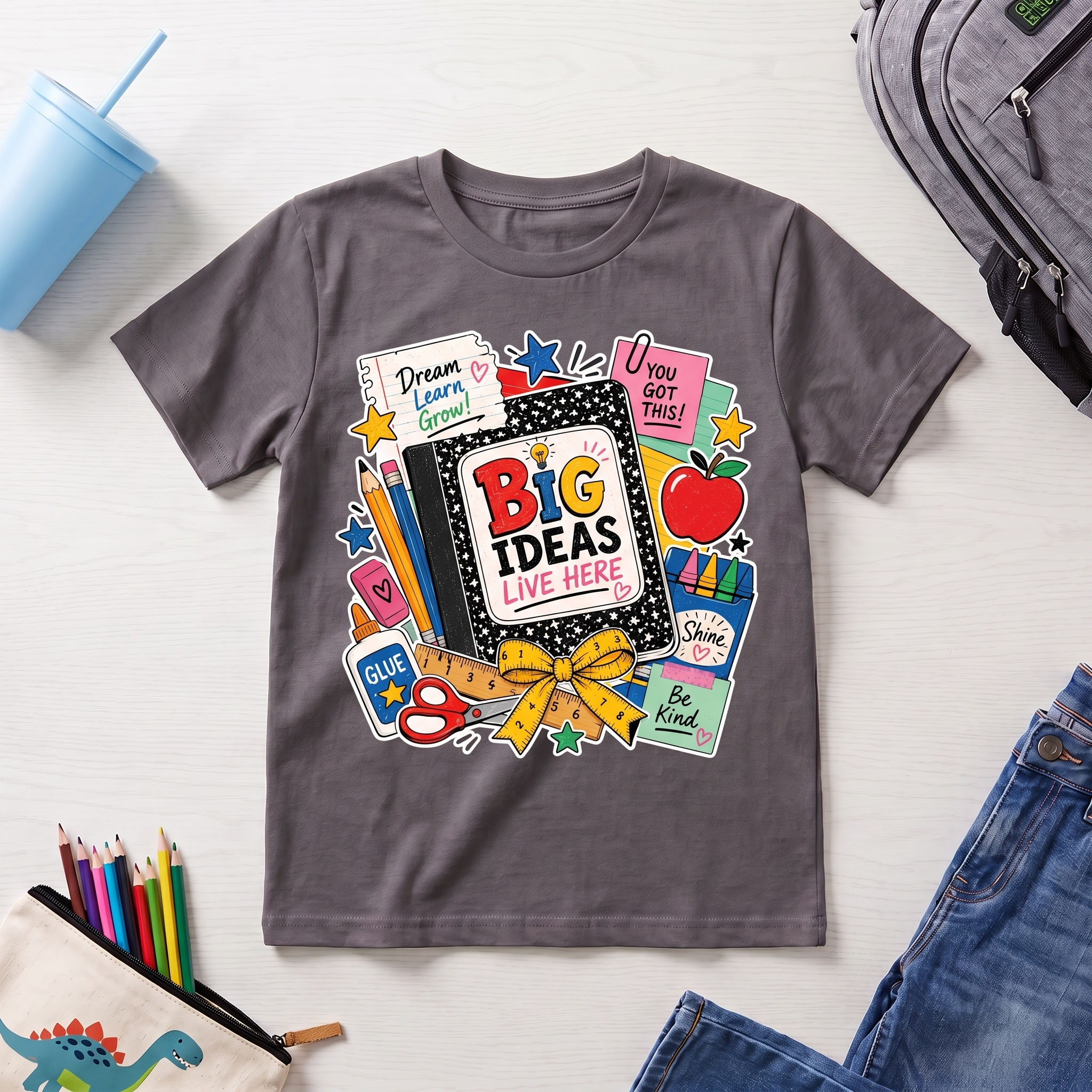 School PNG - School Supplies Design – Image 3