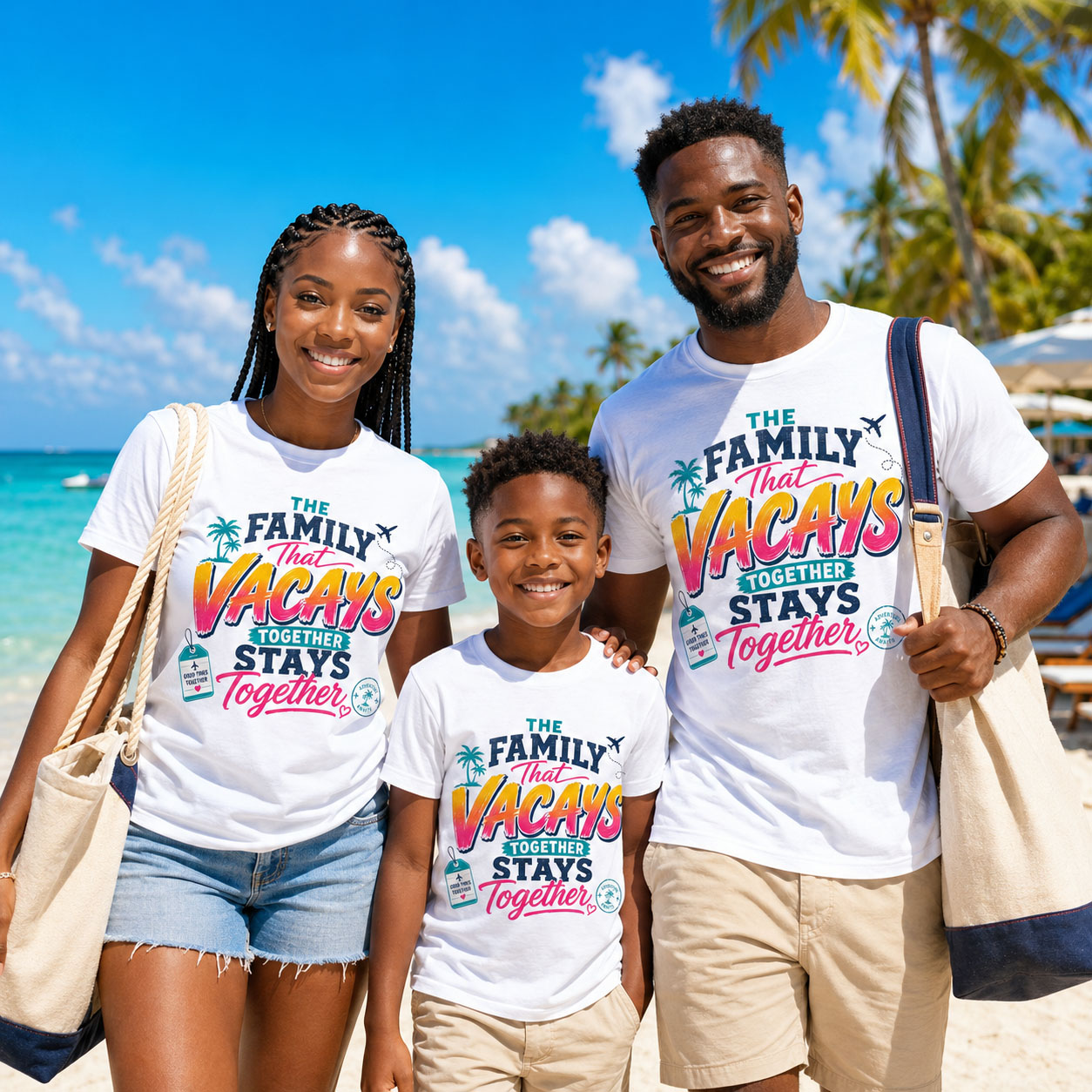 Family Vacation PNG - The Family That Vacays Together Stays Together Design – Image 1