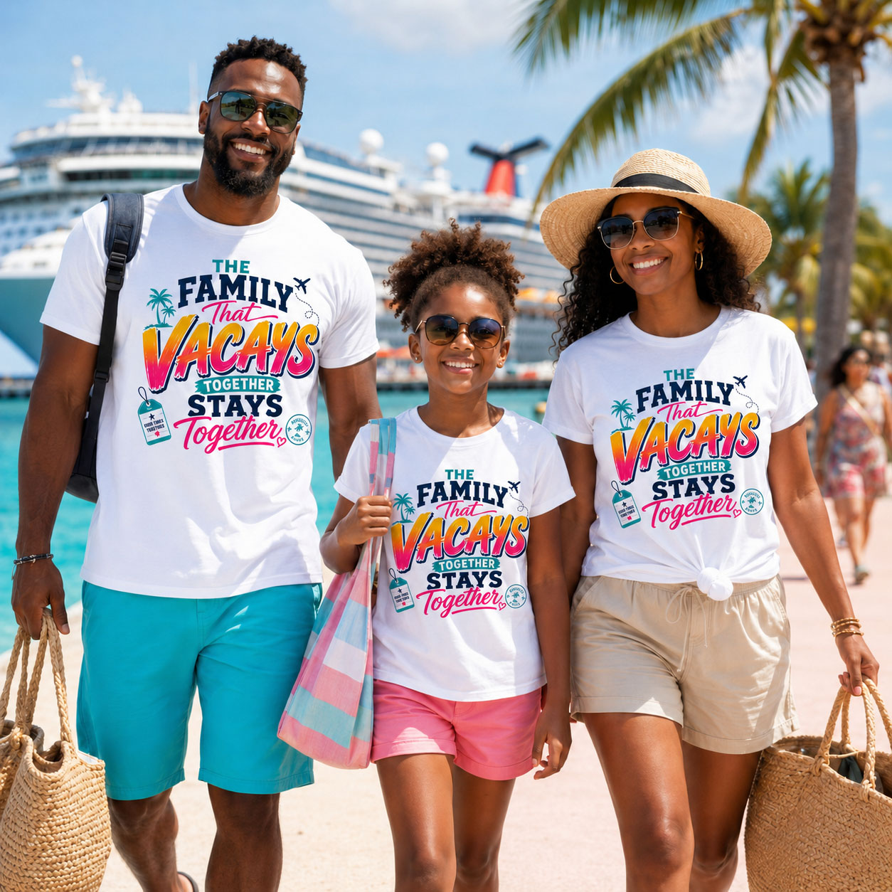 Family Vacation PNG - The Family That Vacays Together Stays Together Design – Image 4