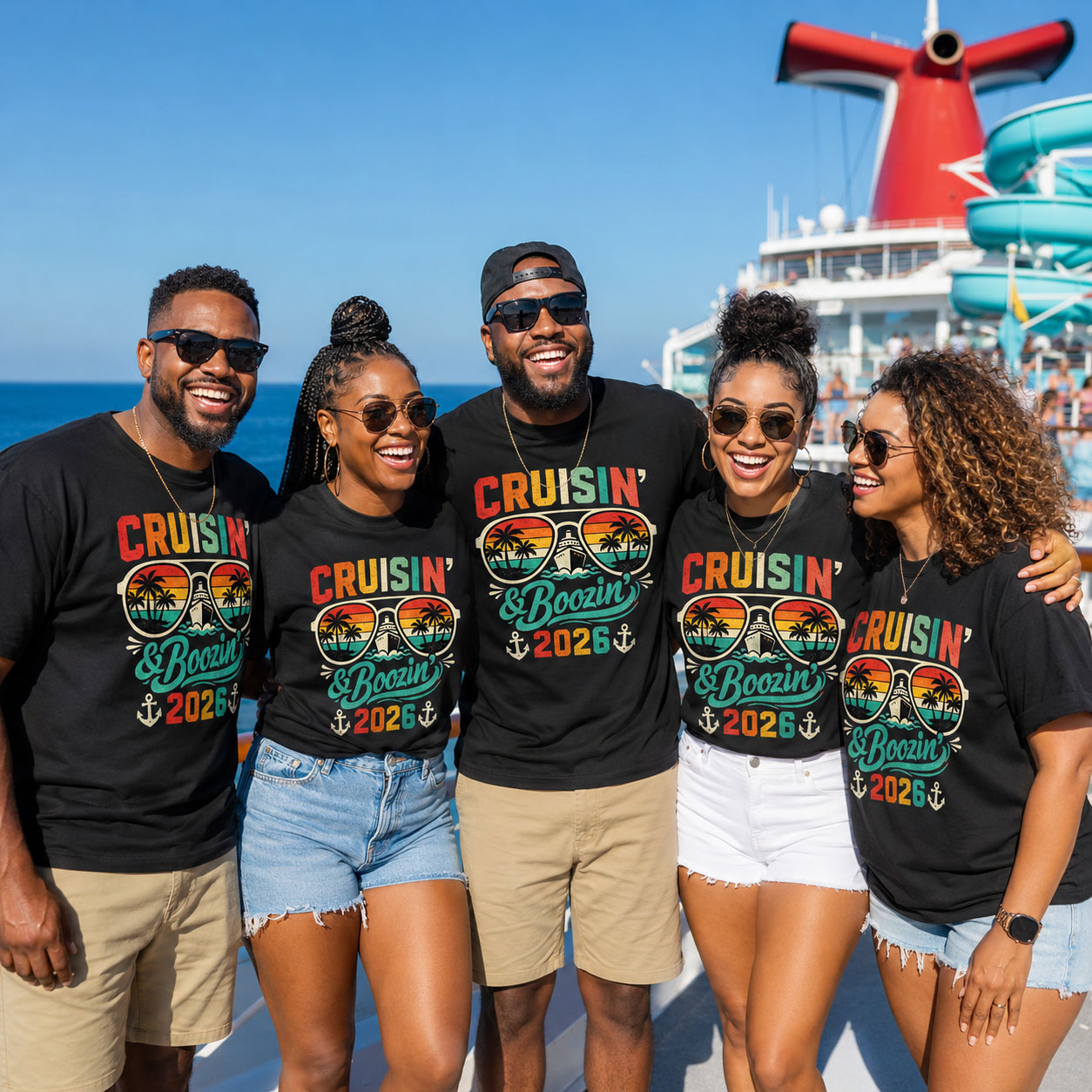 Cruise PNG - Cruisin' and Boozin' Retro Sunglasses 2026 Design – Image 3