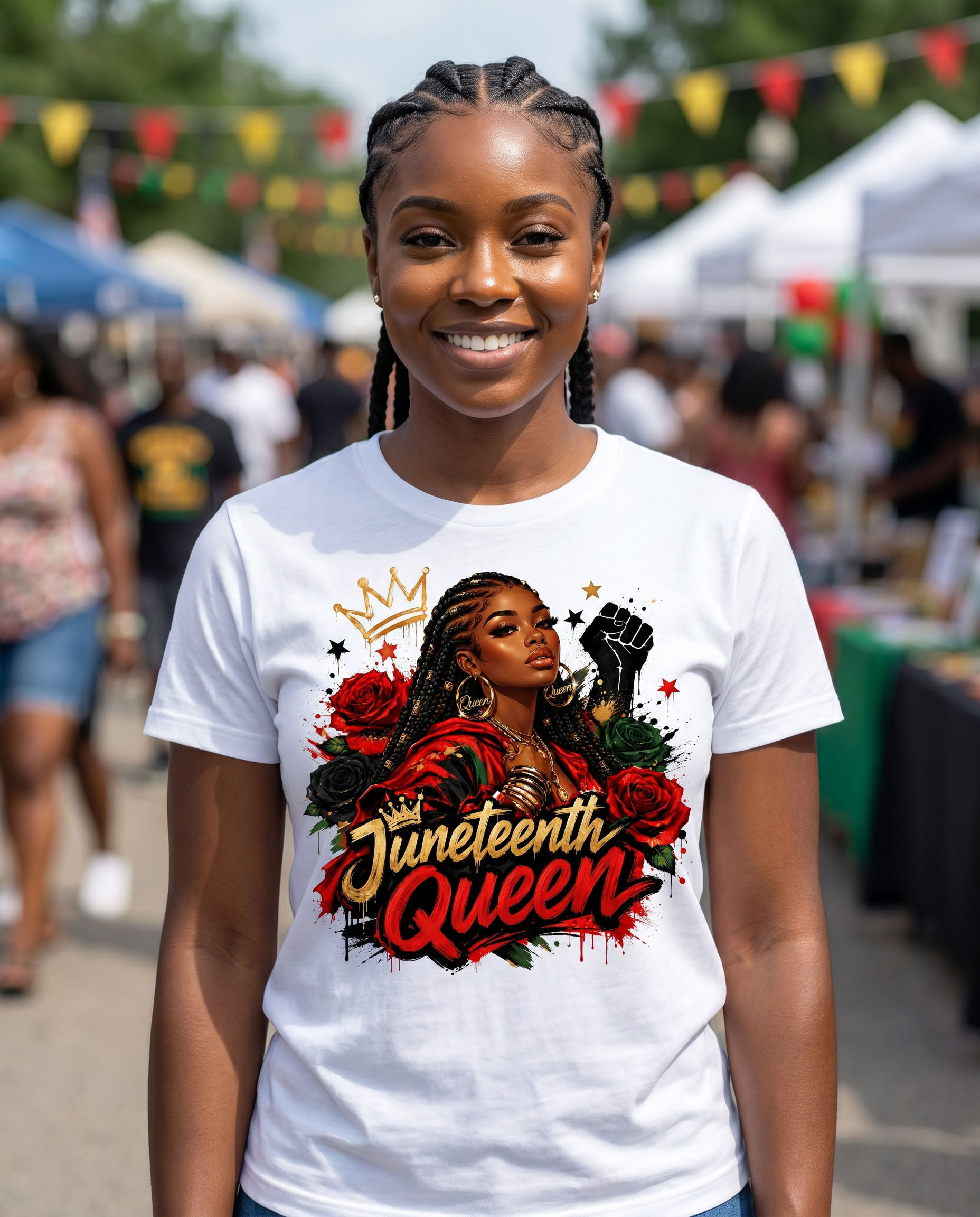 Juneteenth PNG - Juneteenth Queen Design – Image 4