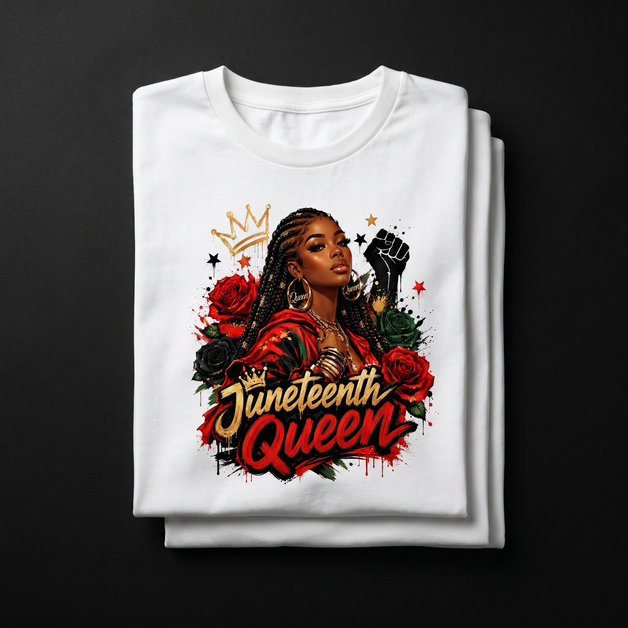 Juneteenth PNG - Juneteenth Queen Design – Image 5