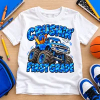 Back to School PNG Bundle | Crushin’ Kindergarten–5th Grade Monster Truck Designs – Image 3