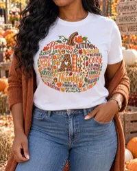 Fall Pumpkin PNG - Pumpkin Word Art – Image 1