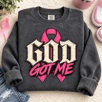 God Got Me PNG - Breast Cancer PNG – Image 2