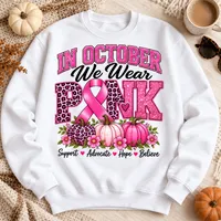 In October We Wear Pink PNG – Image 2