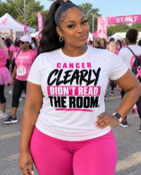 Breast Cancer PNG - Cancer Clearly Didn't Read The Room – Image 1