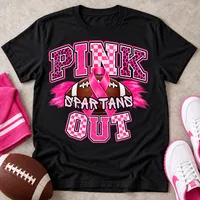 Pink Out Football Template – Image 2