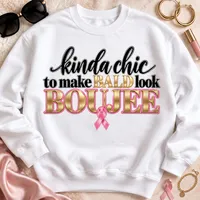 Breast Cancer PNG - Kinda Chic To Make Bald Look Boujee – Image 2
