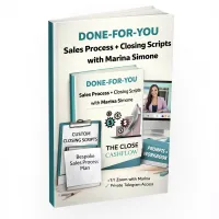 Done-For-You Sales Process Intensive  Custom Closing System Built With Marina Simone – Image 1