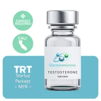 TRT CALI Men's Startup Package 60 days (Consult, Labs, Cypionate 200mg/mL 10mL + Anastrozole 24×1mg) – Image 1