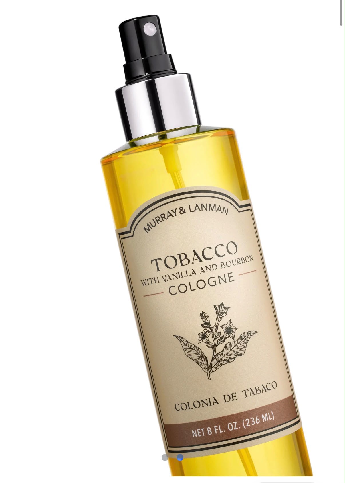 Colonia de Tabaco con Vainilla y Bourbon Murray & Lanman 8 oz – Image 1
