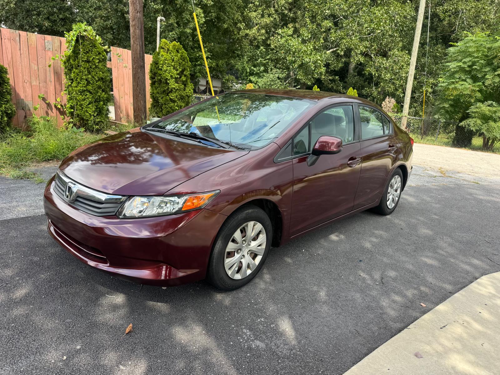 2012 HONDA CIVIC LX 4dr Sedan – Image 14