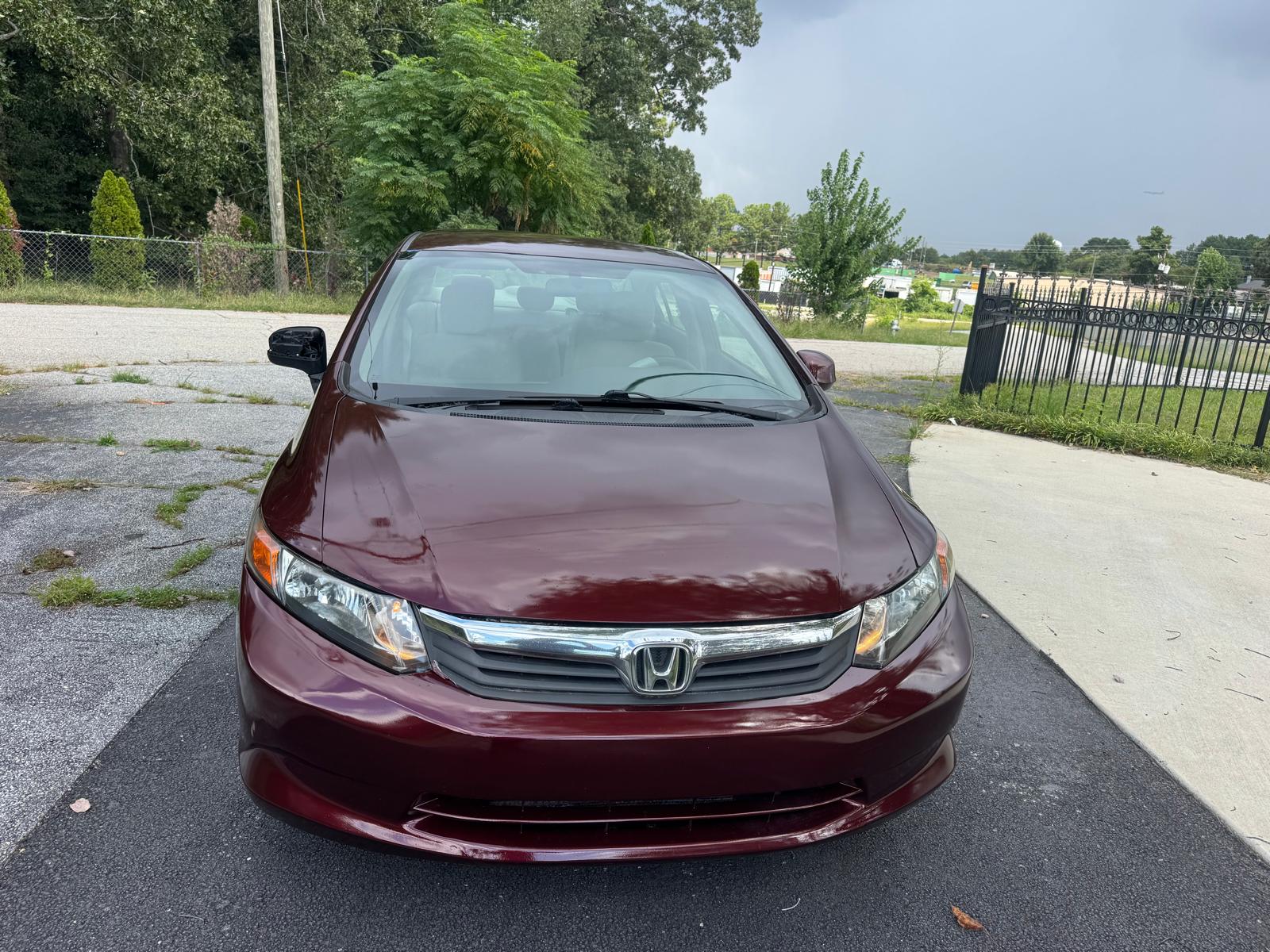2012 HONDA CIVIC LX 4dr Sedan – Image 2