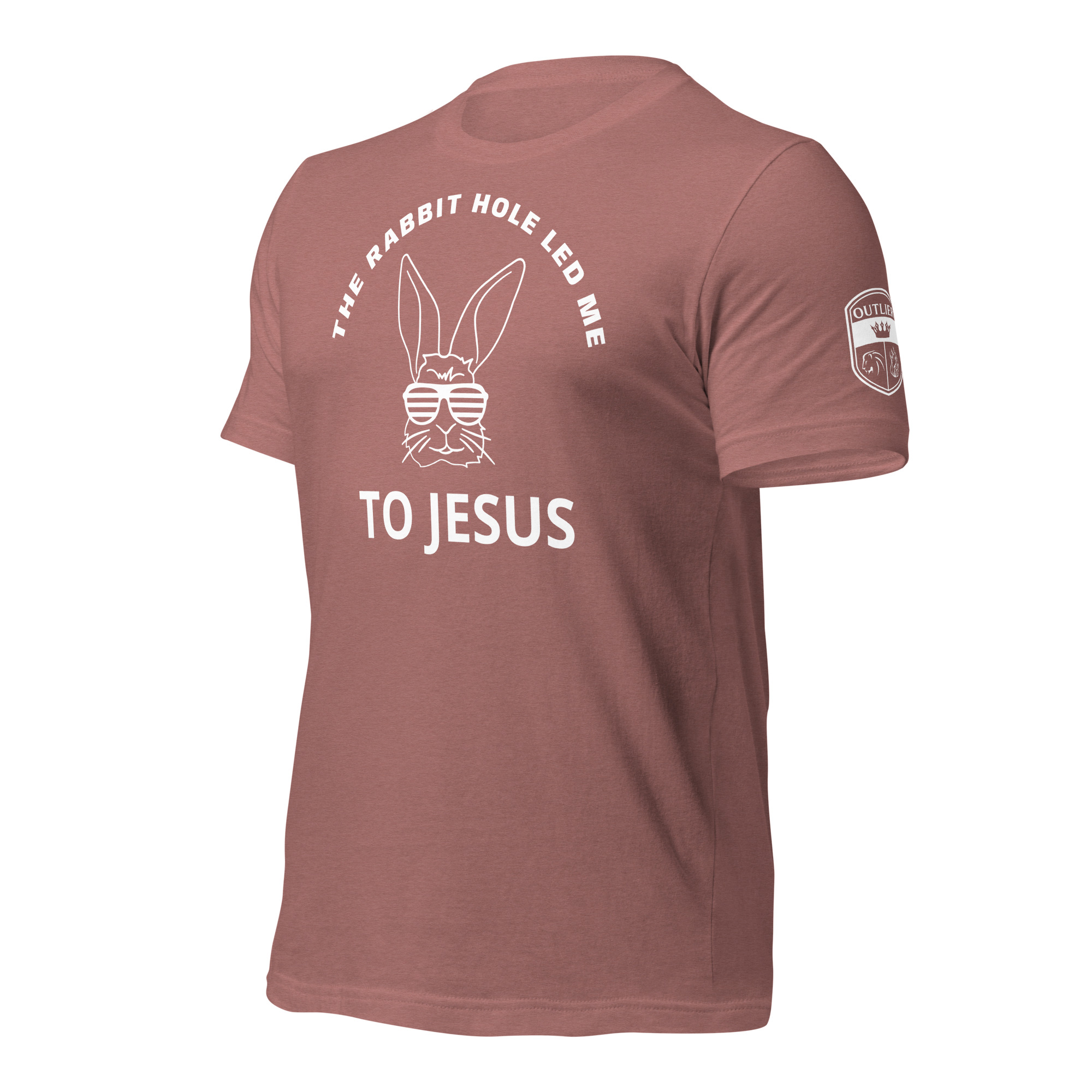 THE RABBIT HOLE LED ME TO JESUS Tee – Image 10