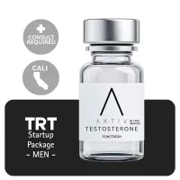 TRT CALI Men's Startup Package 60 days (Consult, Labs, Cypionate 200mg/mL 10mL + Anastrozole 24×1mg) – Image 1