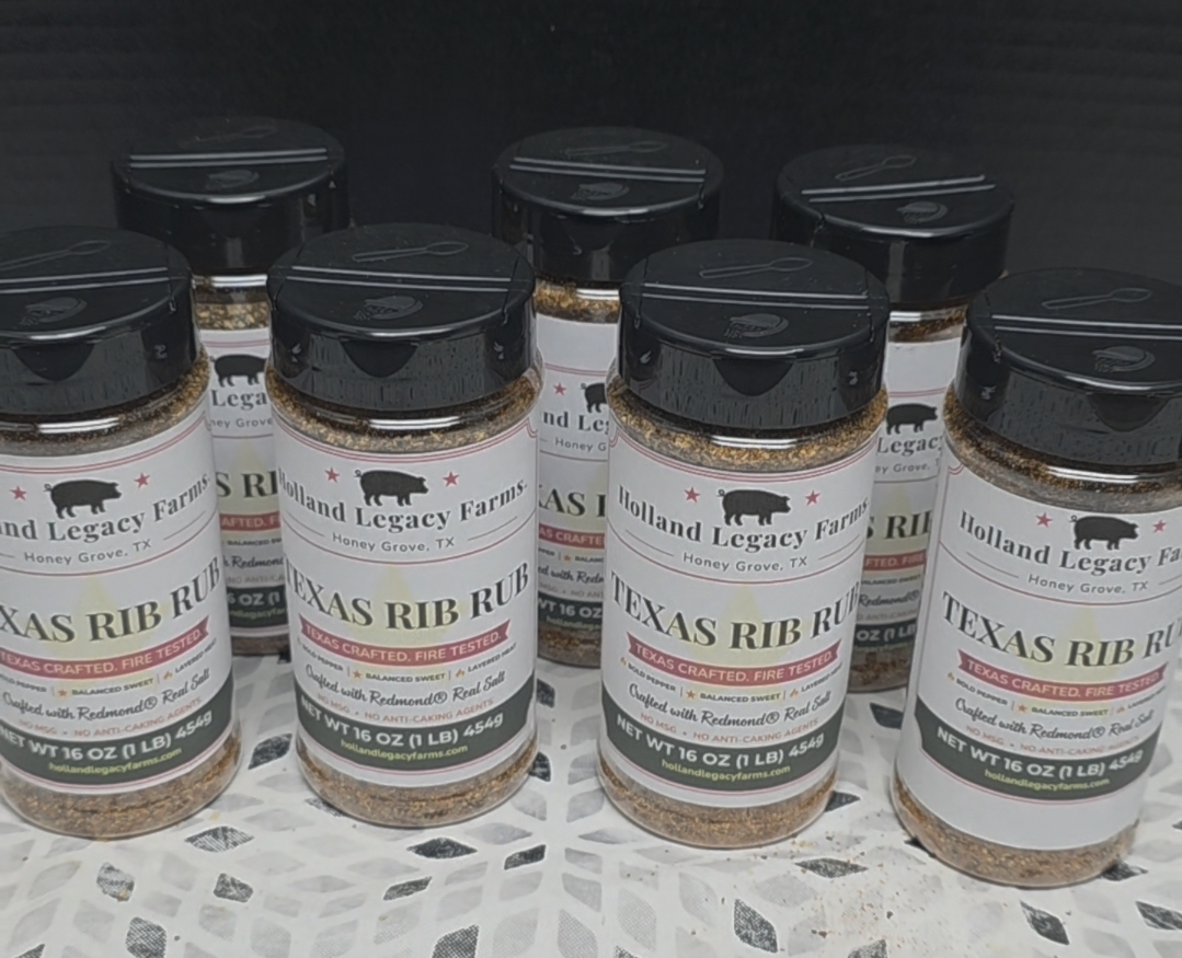Texas Rib Rub – Image 1