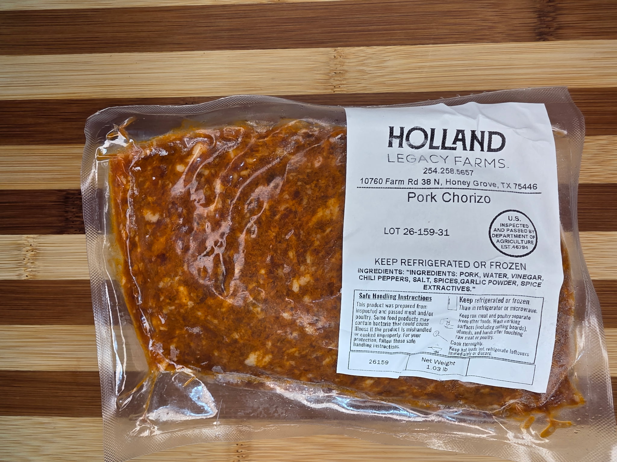 Chorizo – Image 1