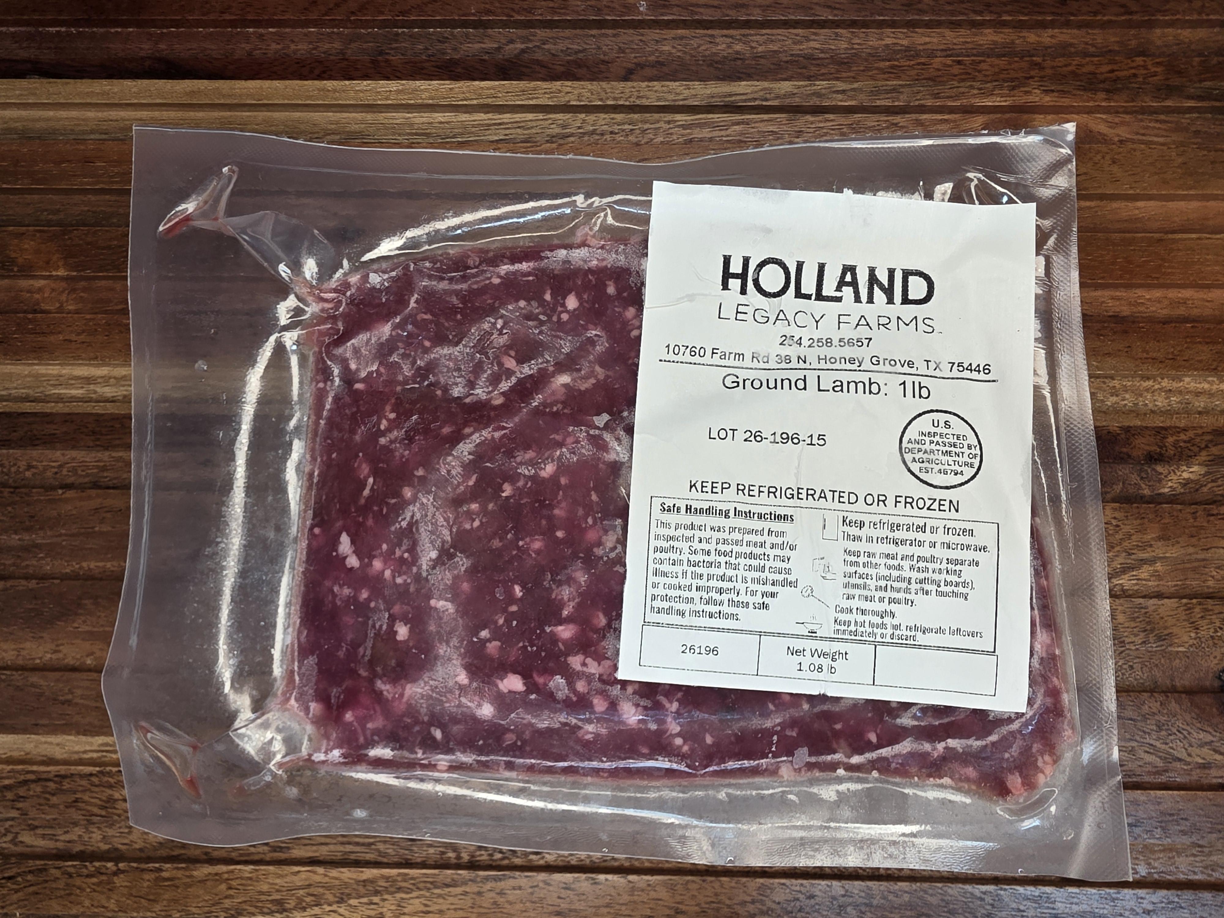 Ground Lamb – Image 1