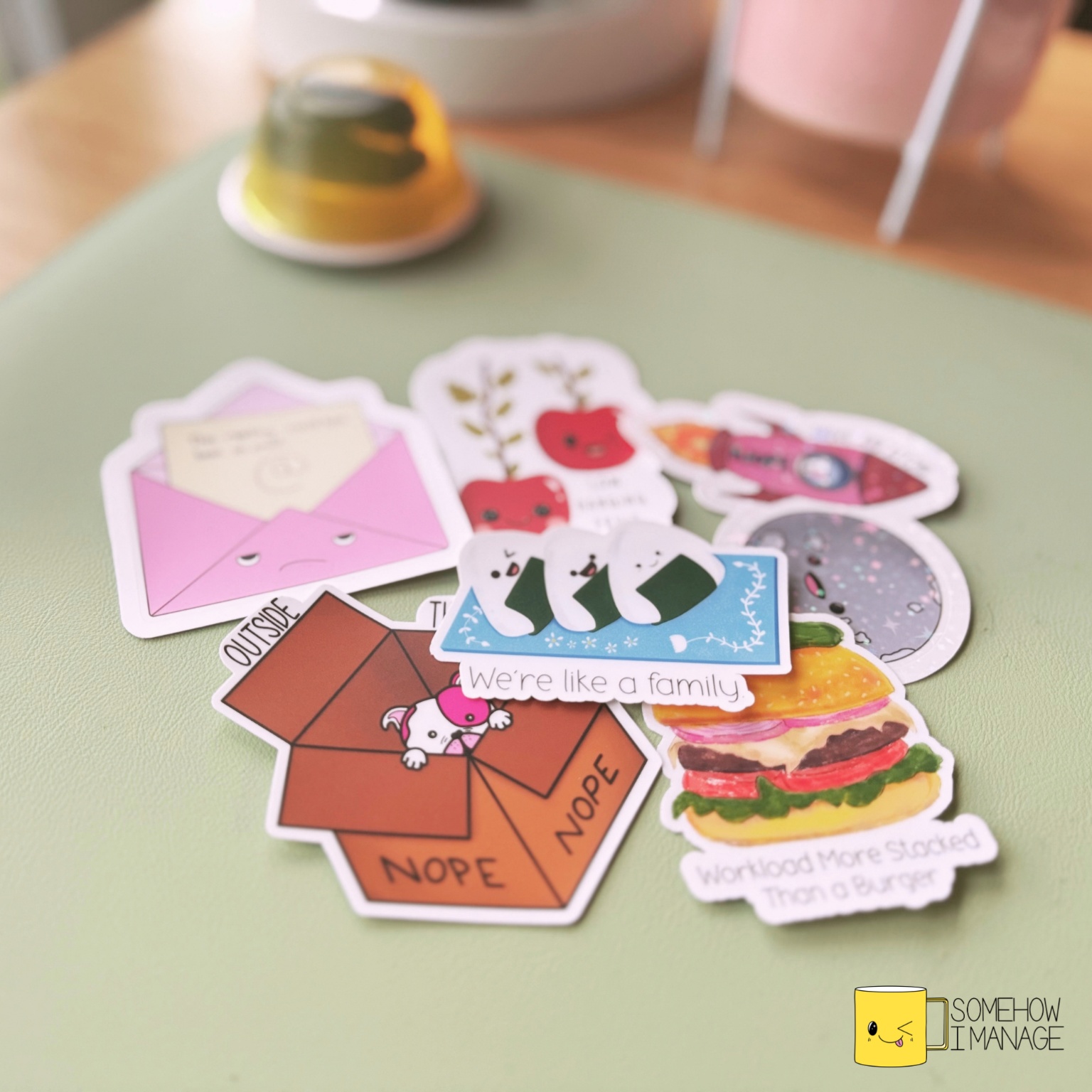 Seconds Sale: Whimsical Surprise Sticker 4-Pack – Image 3