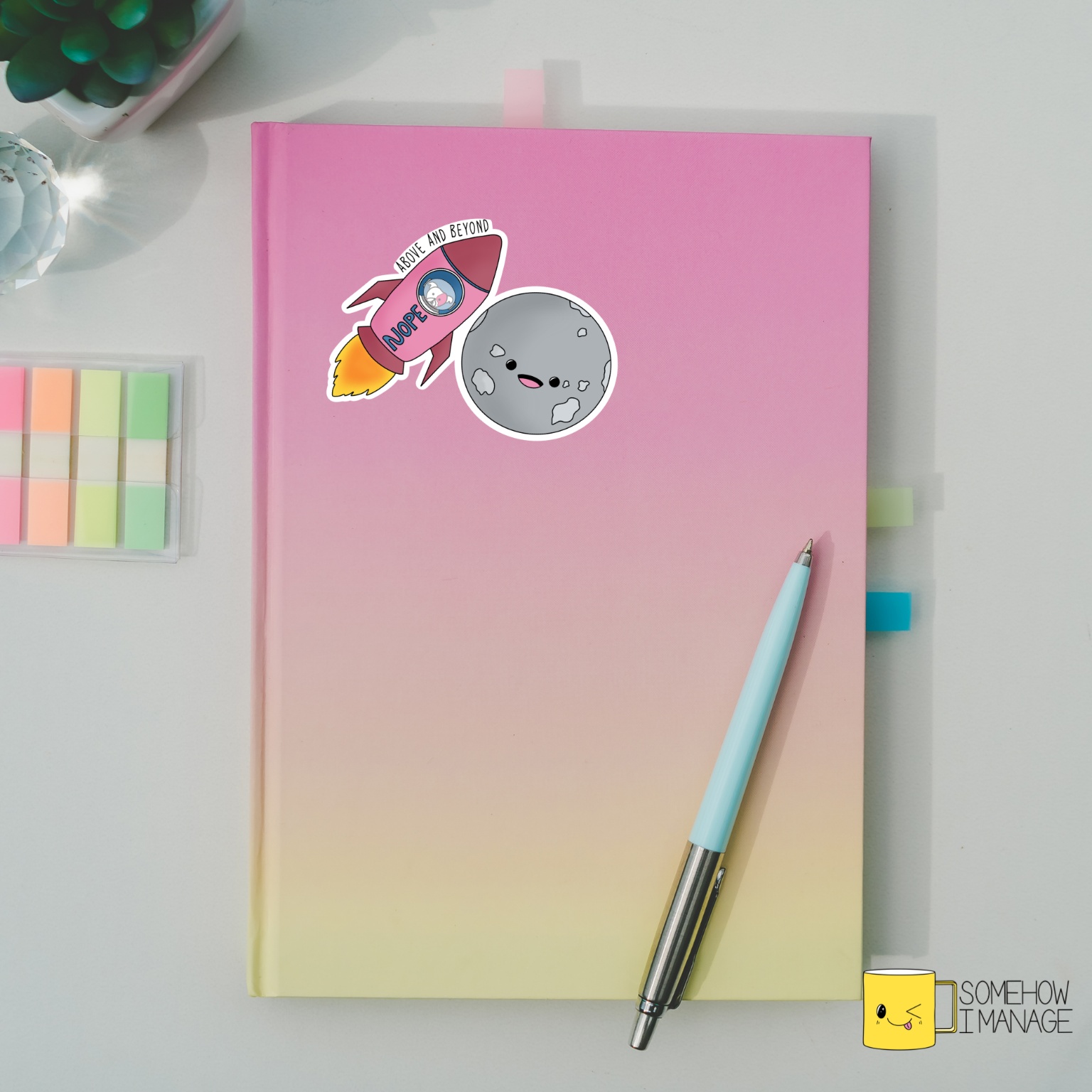 Above & Beyond | Tumby the Microbully Dog Die-Cut Vinyl Sticker – Image 2