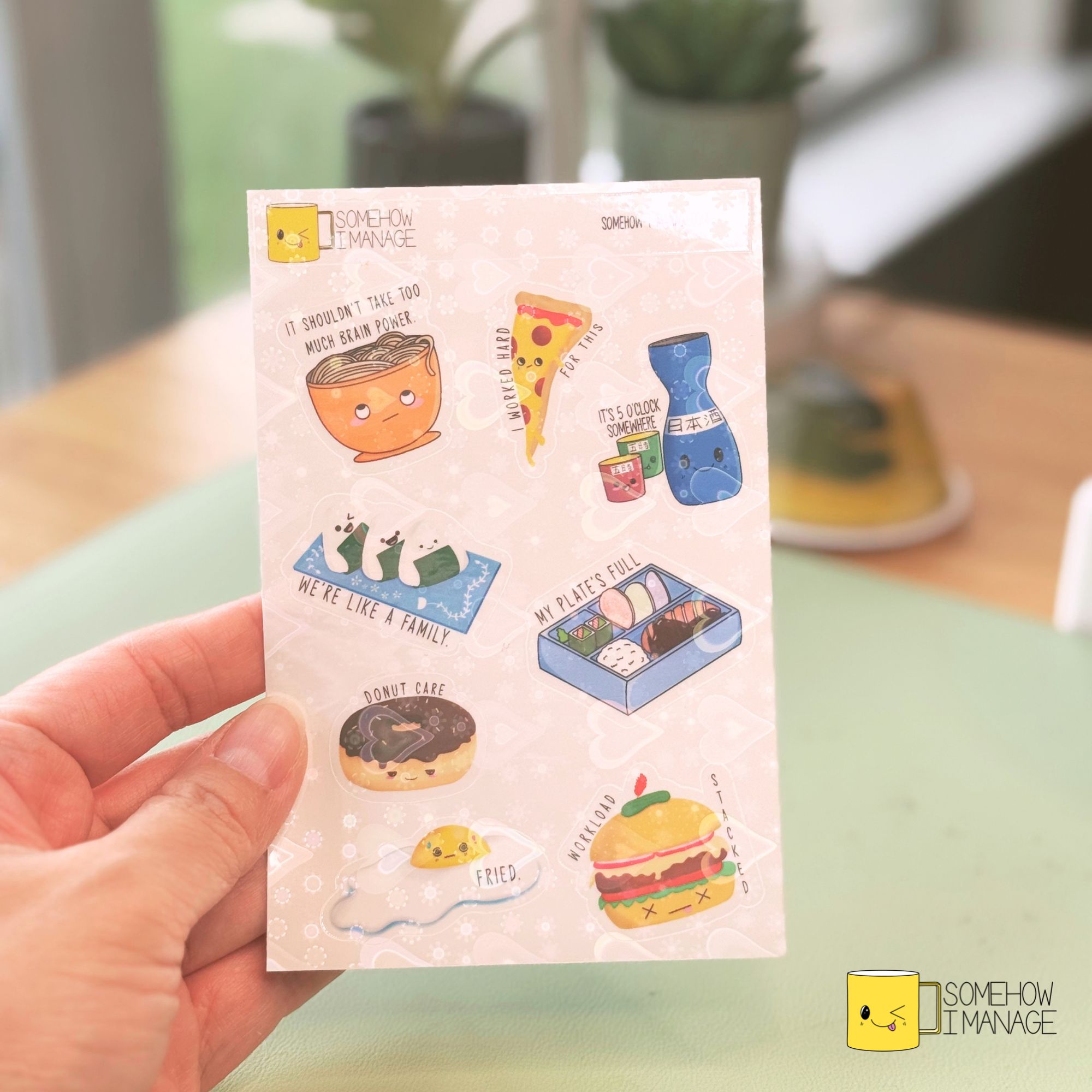 Corporate Snack Pack Mini Sticker Sheet – Holographic