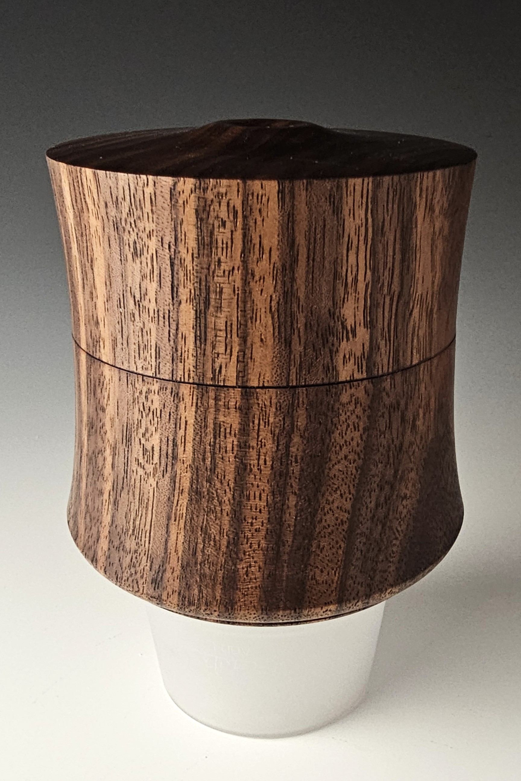 Hand-Turned Black Walnut Box – Image 2