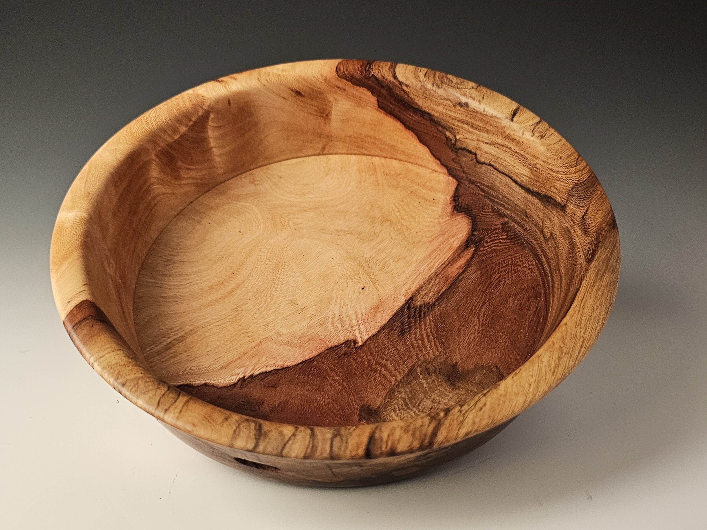Hand-Turned Cedar Elm Bowl – Image 3