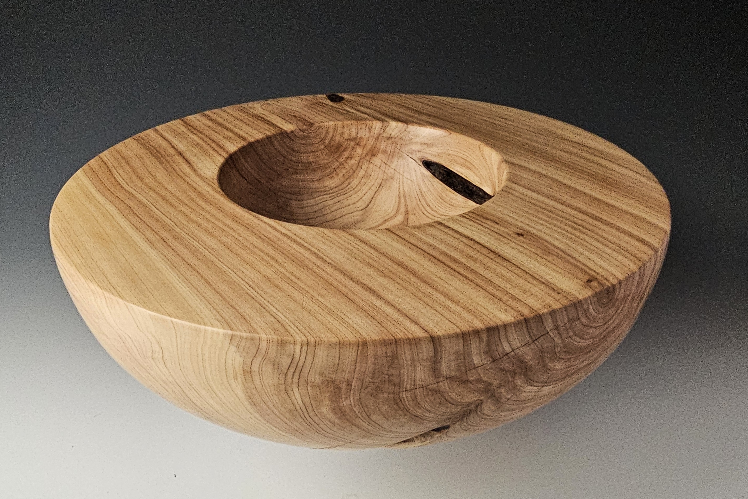 Hand-Turned Juniper Bowl – Image 2