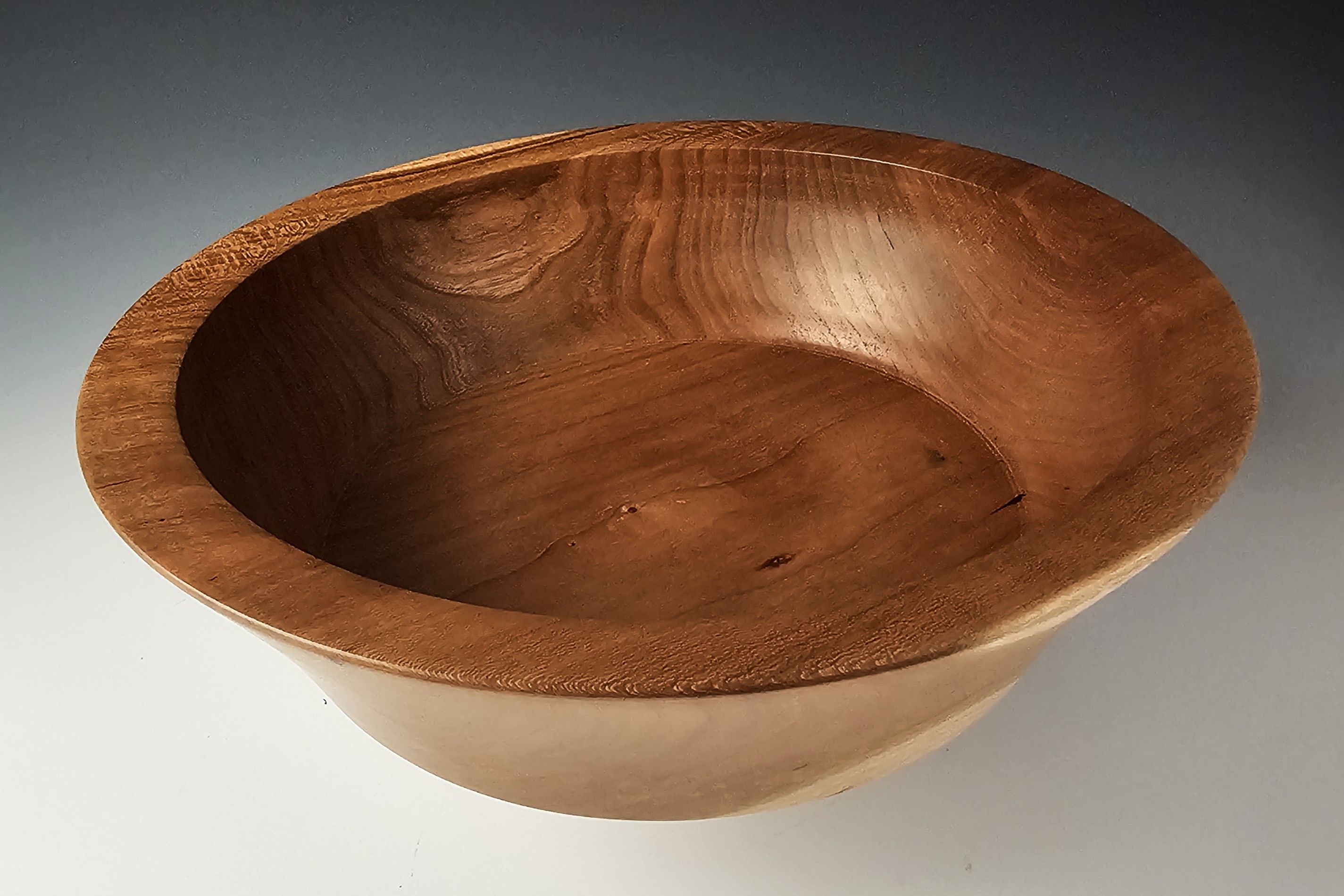 Hand-Turned Black Cherry Bowl – Image 3