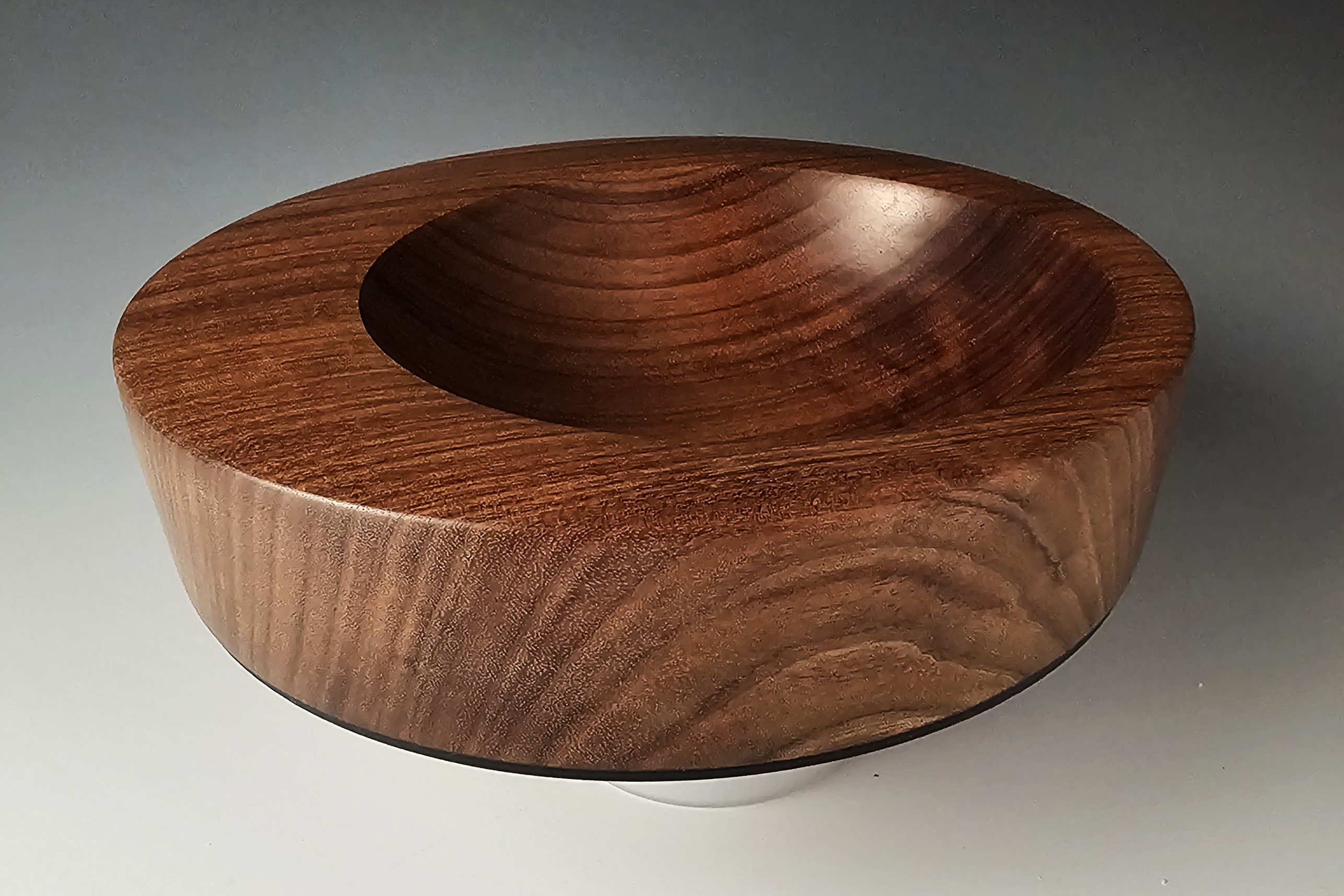 Hand-Turned Sapele Bowl – Image 1