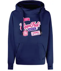Cross Neck Hoodie - Sticker  – Image 1