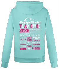 Cross Neck Hoodie - Words (printed both sides) – Image 5