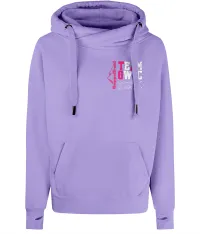 Cross Neck Hoodie - Words (printed both sides) – Image 4